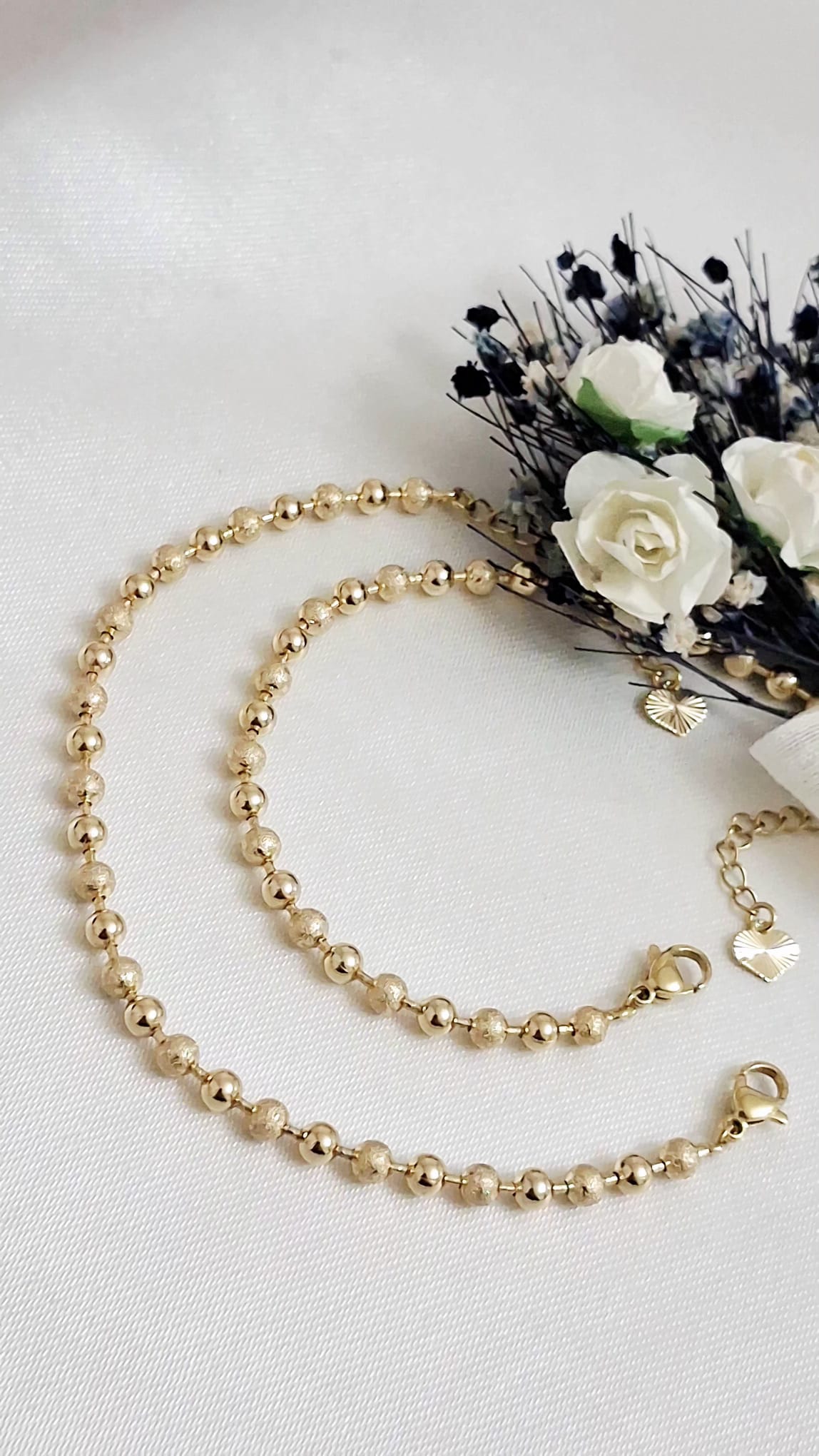 XUPING Bileklik - Topçuklu ve Kalp Figürlü